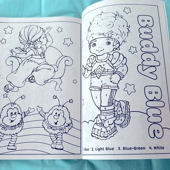 Rainbow Brite Coloring Book - Picture 8 of 8